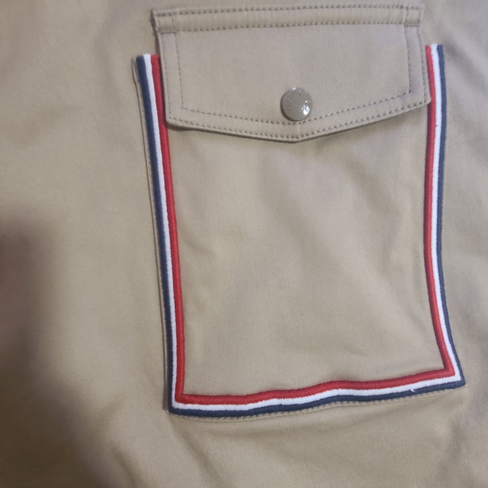 NWT Moncler Signature Pocket Khaki Shorts Size 48 - Picture 3 of 11